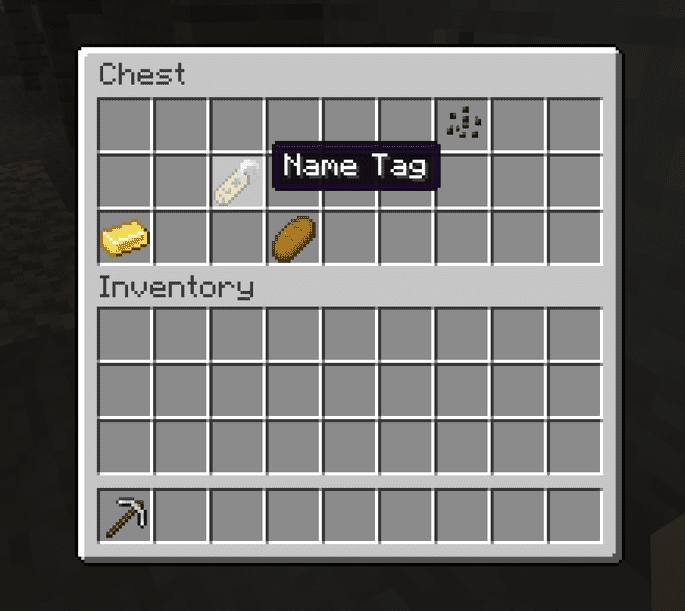 Craft a Name Tag in Minecraft