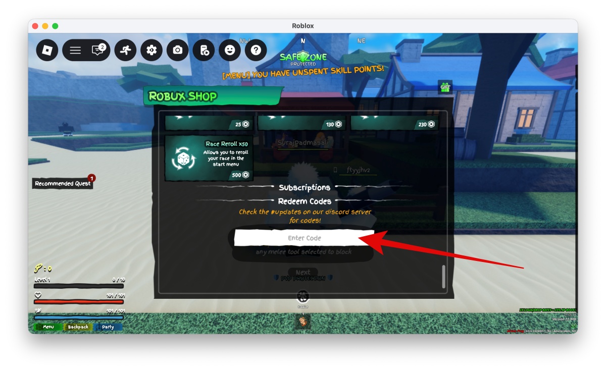 Grand Piece Online (GPO) Codes (April 2026) 4 Enter Code