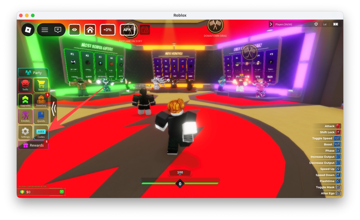 Roblox Flashpoint Codes (April 2026) 2 Hit the Codes button from the left-side menu