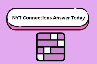 NYT Connections Answer