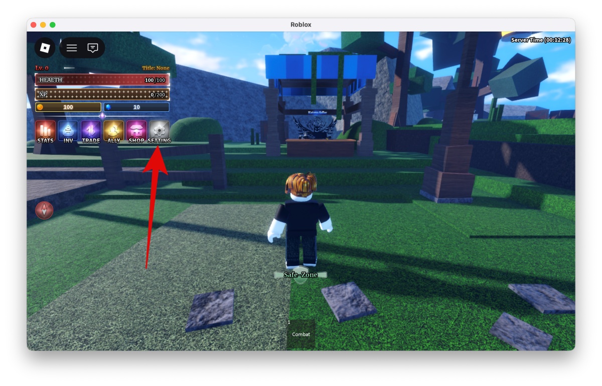 Sailor Piece Codes (April 2026): How to Redeem Them 2 Settings button on the left side of your screen and click it
