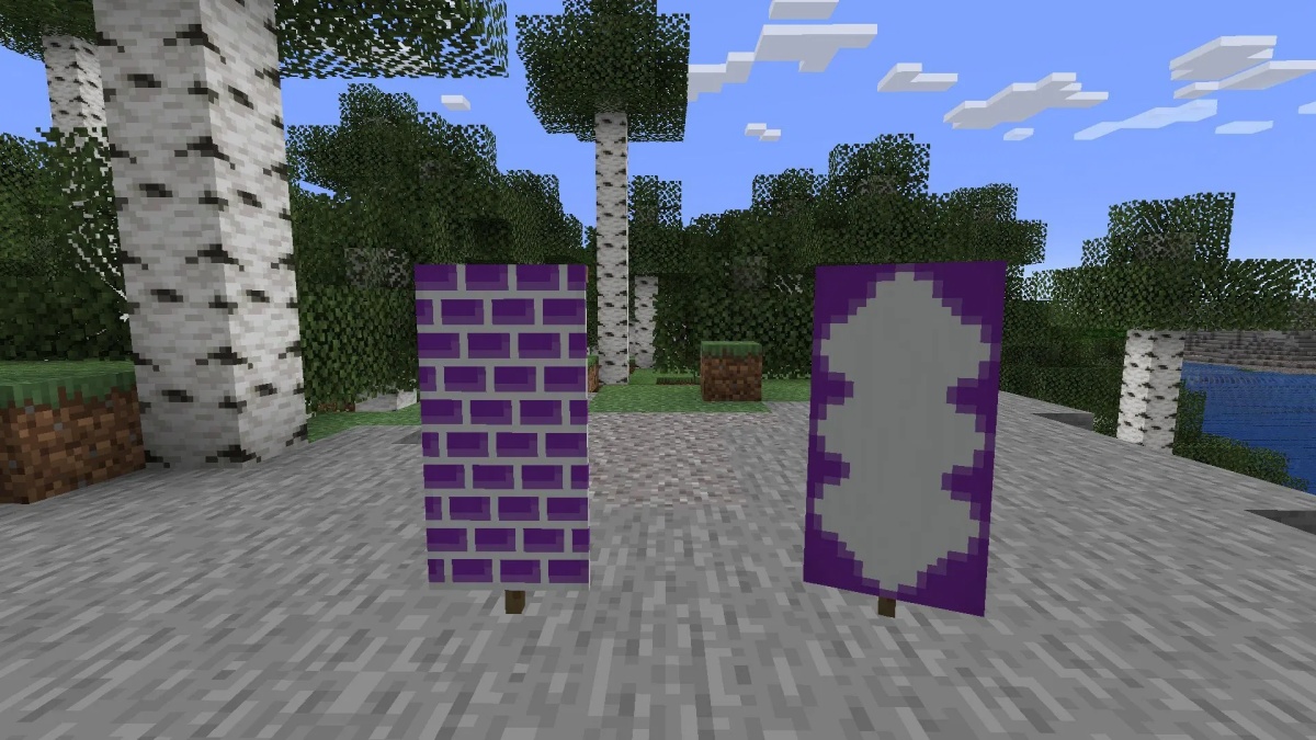All Major Features and Changes in the Minecraft Bundles of Bravery Drop 4 Two New Banner Patterns