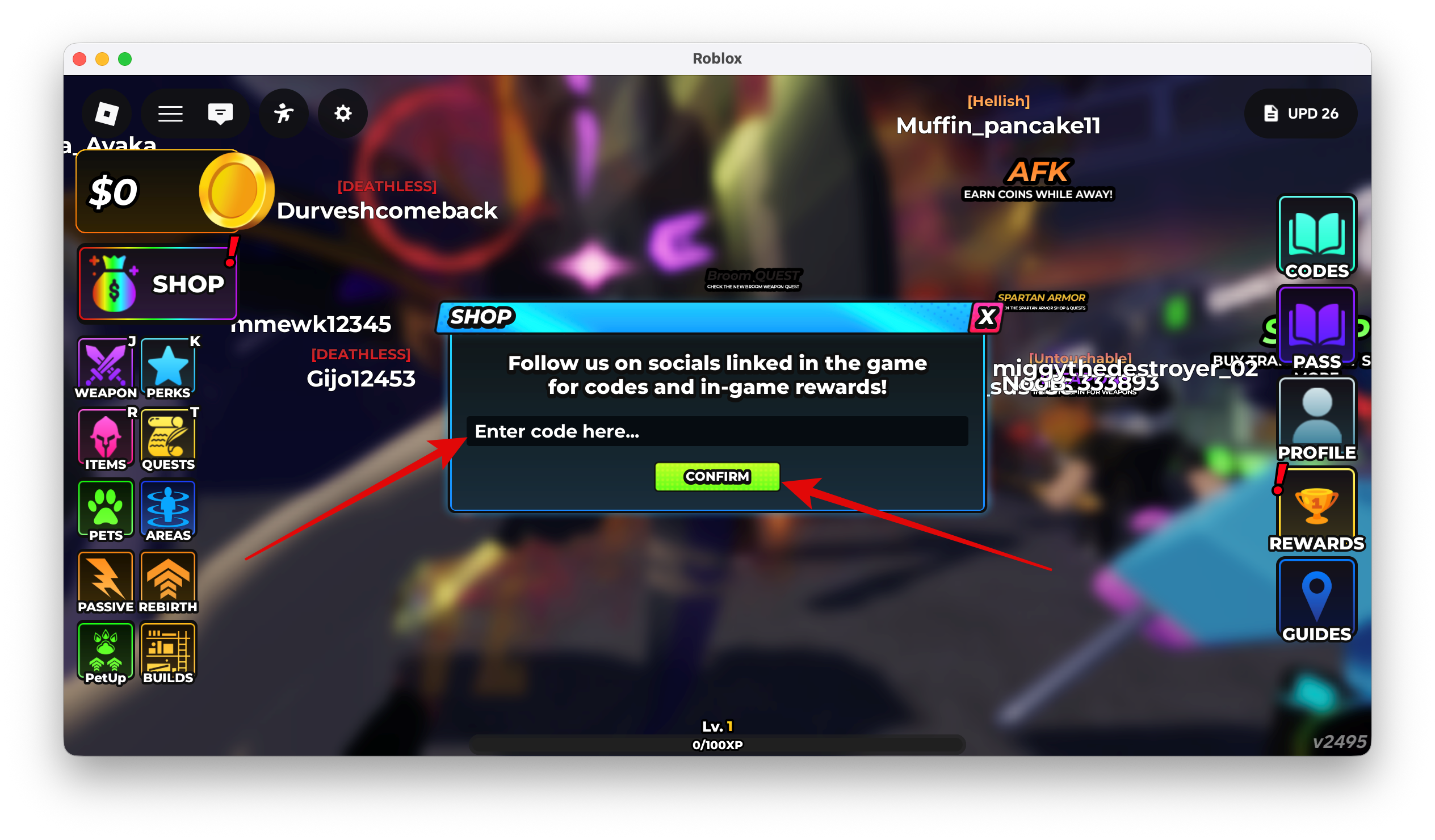 Hunty Zombie Codes (April 2026) 3 Type or paste a working code into the Enter code here field