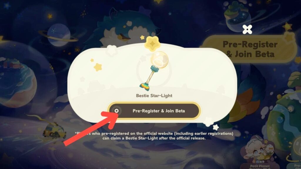 Petit Planet Closed Beta Announced for April 21: Here’s How to Join and Claim Free Rewards 3 Bestie Star Light item Petit Planet Pre-Registration Rewards