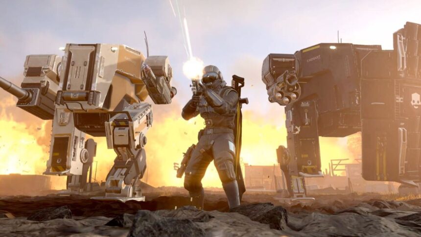 Everything in the Helldivers 2 Exo Experts Warbond