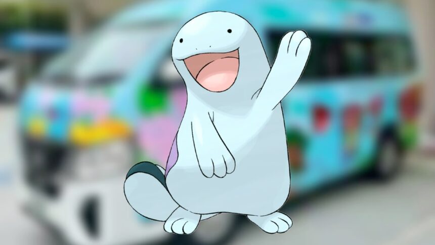 Japanese Mayor Goes Viral Wearing Quagsire Hat at Pokémon Bus Launch