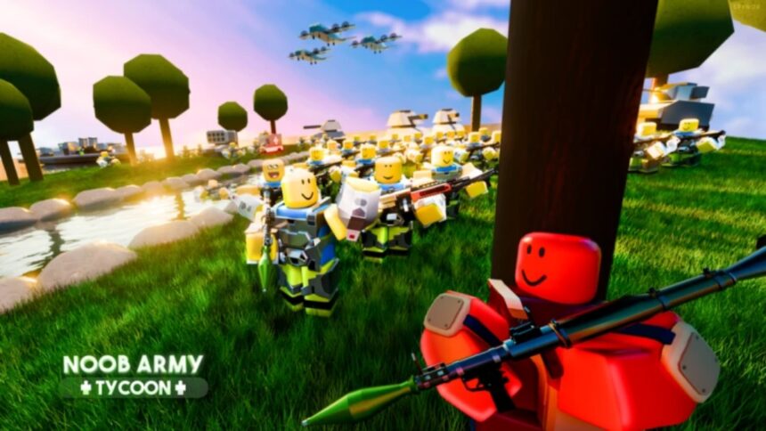 Noob Army Tycoon Game