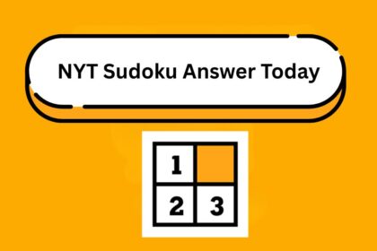 Today's NYT Sudoku Answers