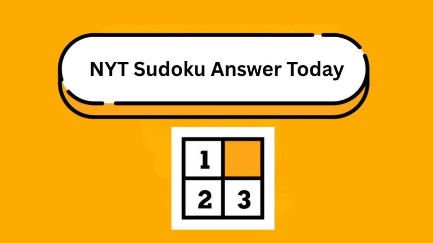 Today's NYT Sudoku Answers for April 5 (Easy, Medium, Hard) 1 Today's NYT Sudoku Answers